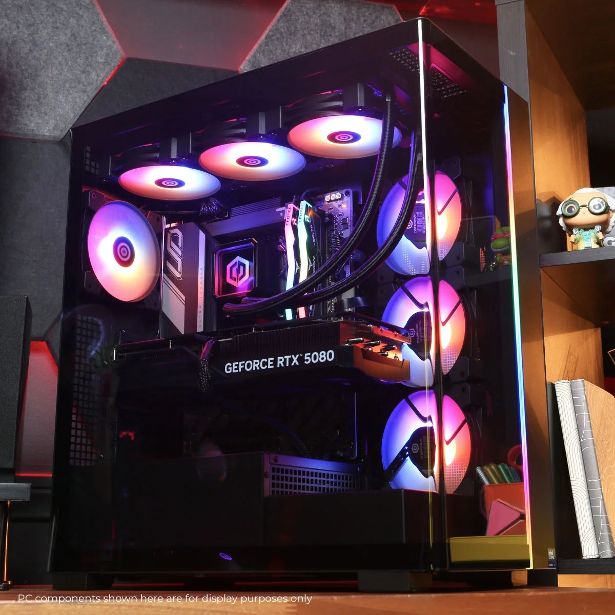 Gamer Supreme Gaming Desktop, Intel Core Ultra 9 285K, NVIDIA Geforce RTX 5080 16GB, 32GB DDR5, 2TB SSD, Black, SLC8000WST