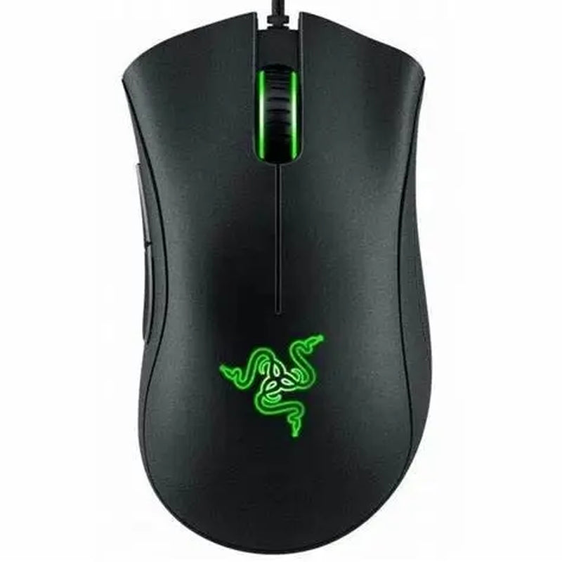 Black  Deathadder Essential Wired Gaming Mouse Mice 6400DPI Optical Sensor 5 Independently Buttons for PC Gamer