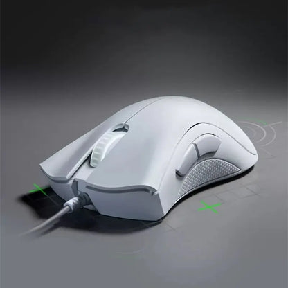 Deathadder Essential Wired Gaming Mouse Mice 6400DPI Optical Sensor 5 Independently Buttons for Laptop PC Gamer