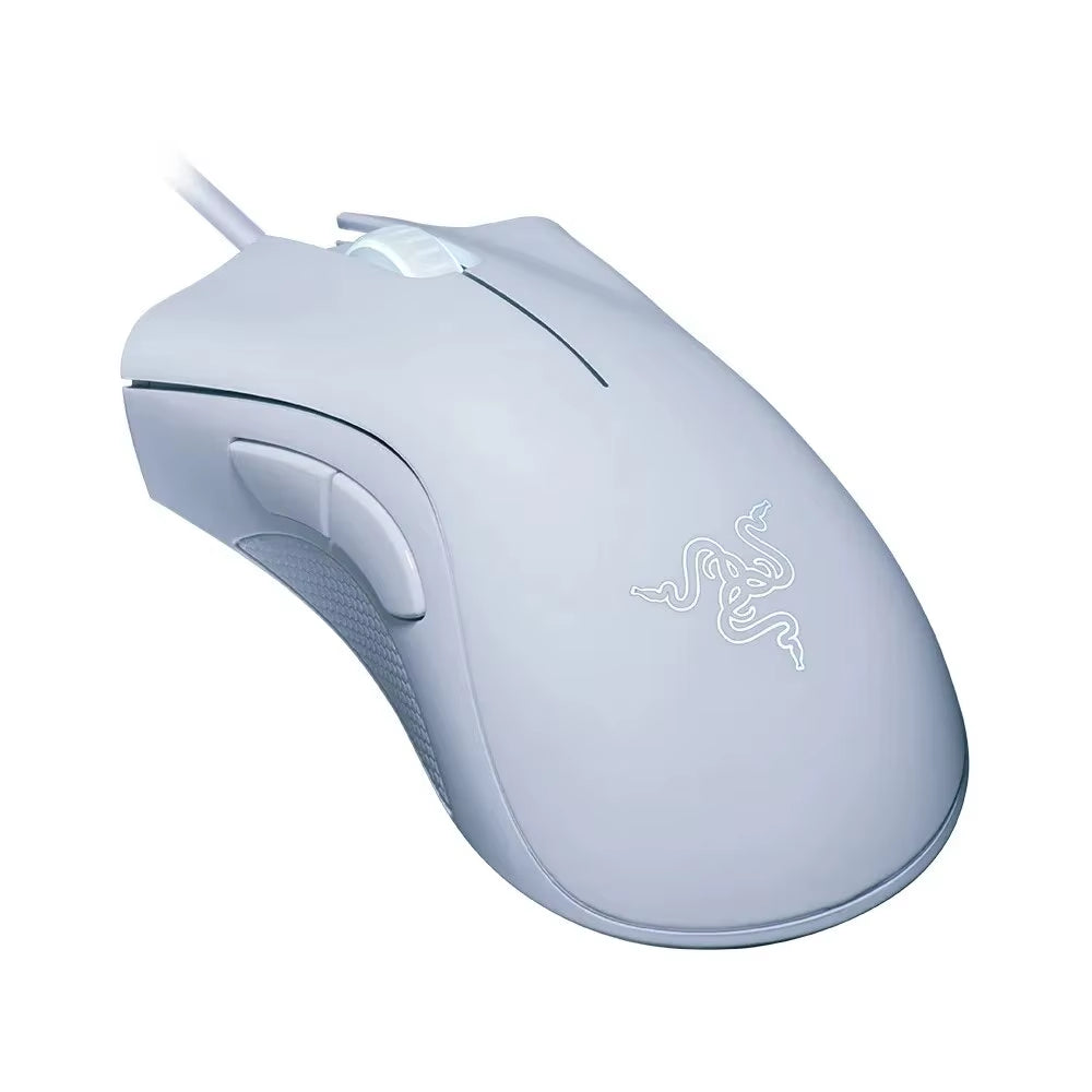 Deathadder Essential Wired Gaming Mouse Mice 6400DPI Optical Sensor 5 Independently Buttons for Laptop PC Gamer