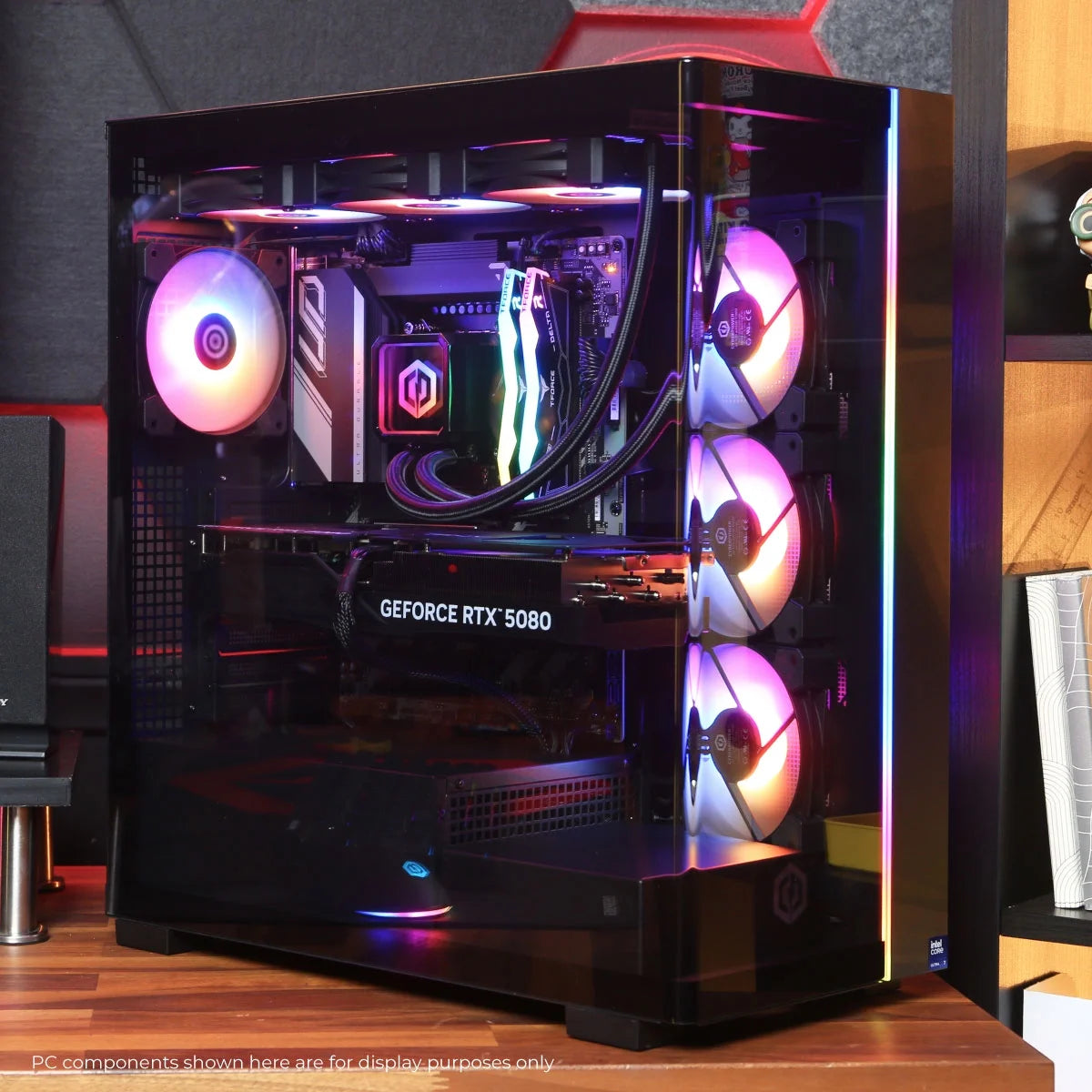 Gamer Supreme Gaming Desktop, Intel Core Ultra 9 285K, NVIDIA Geforce RTX 5080 16GB, 32GB DDR5, 2TB SSD, Black, SLC8000WST