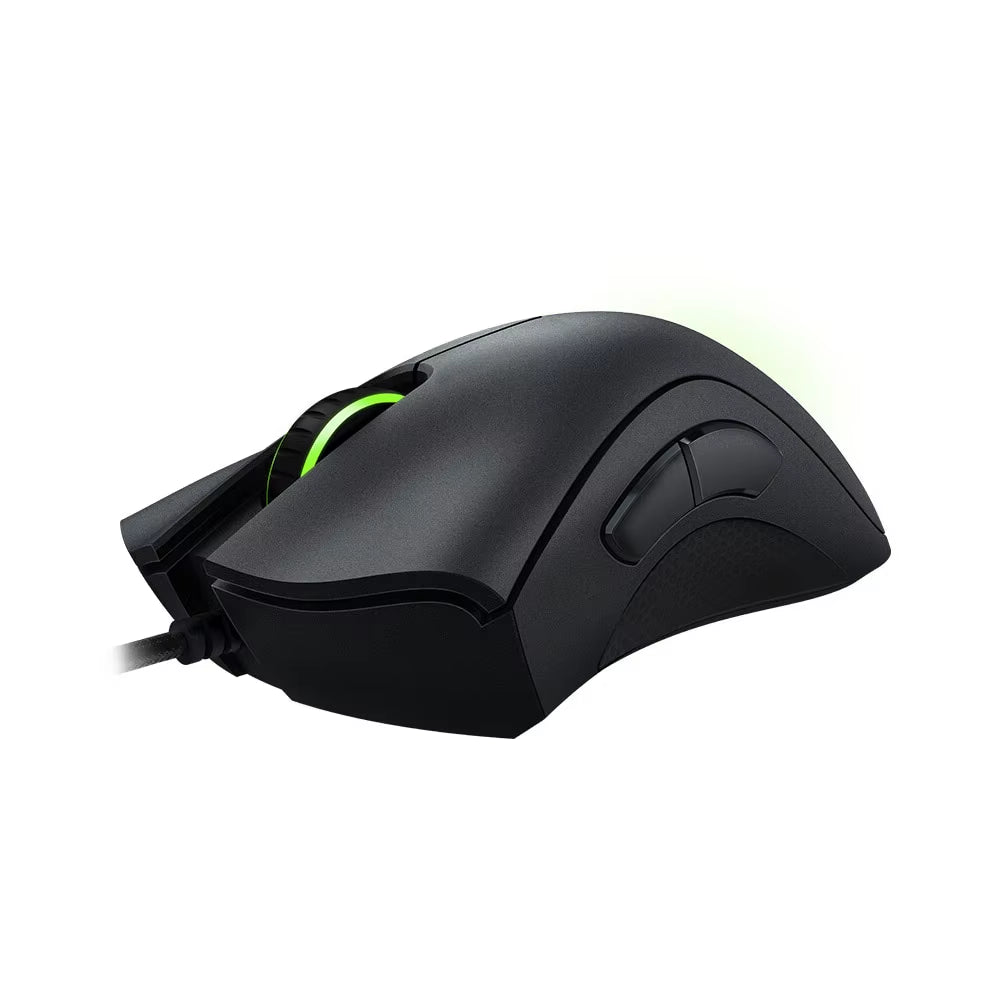 Black  Deathadder Essential Wired Gaming Mouse Mice 6400DPI Optical Sensor 5 Independently Buttons for PC Gamer