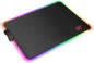 RGB Gaming Mouse Pad Soft Non-Slip Rubber Base Mouse Mat for Laptop Computer PC Games (13.8 X 9.8 X 0.16 Inches, Black)