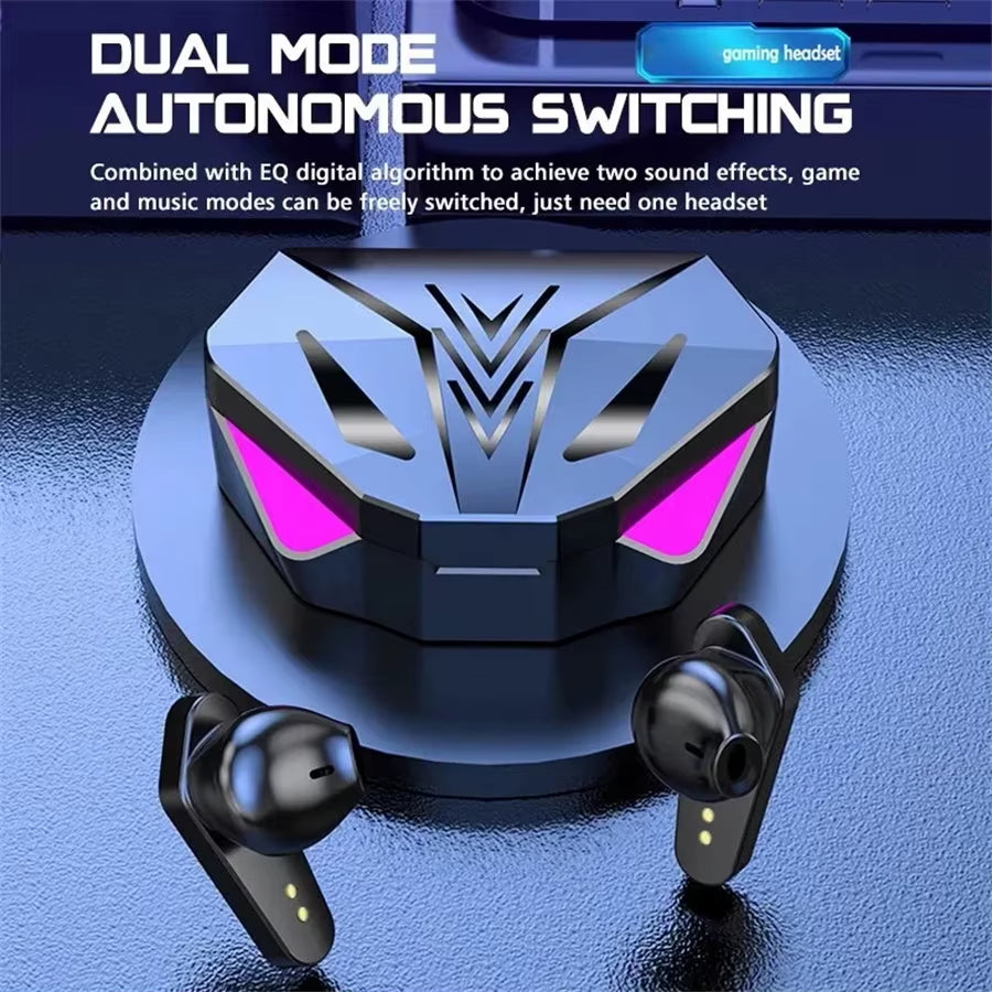 NEW Earphones Bluetooth Wireless Gamer Headphones Low Latency Earbuds Gamer Headset Gamer with Mic Handfree in Ear Earphones