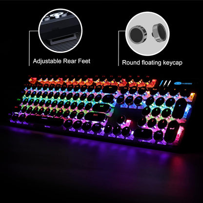 Teclado Gamer Mecanico Exclusivamente Para Juegos Teclados Multi Color LED NUEVO