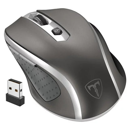 Easterntimes Tech Wireless Computer Mouse D-09 USB CA57BN TUVD-09