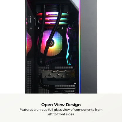 Gamer Supreme Gaming Desktop, Intel Core Ultra 9 285K, NVIDIA Geforce RTX 5080 16GB, 32GB DDR5, 2TB SSD, Black, SLC8000WST