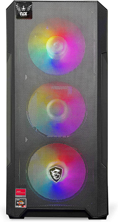 PC - AMD Ryzen 5 5600G, 16 Gb DDR4 3600, 512 Gb M2 Nvme SSD, RGB Fans, W11