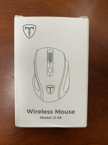Easterntimes Tech Wireless Computer Mouse D-09 USB CA57BN TUVD-09