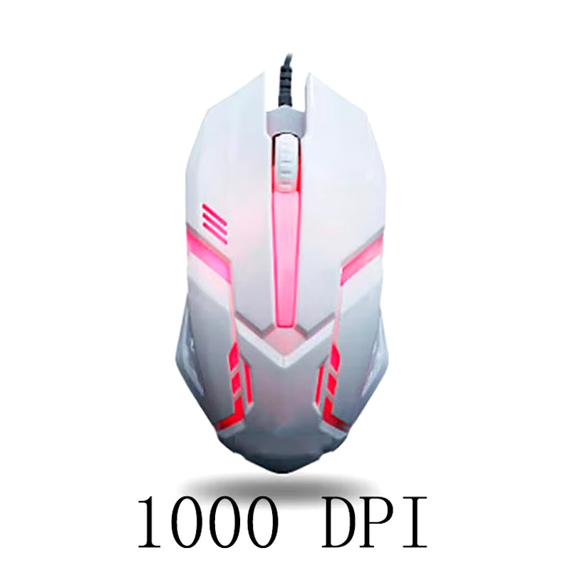 Laser Mouse for PC Gamer Gaming Mouse Ergonomic Mice with LED Backlit USB Mice for Computer Gamer Girl Mouse for Laptop