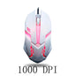 Laser Mouse for PC Gamer Gaming Mouse Ergonomic Mice with LED Backlit USB Mice for Computer Gamer Girl Mouse for Laptop