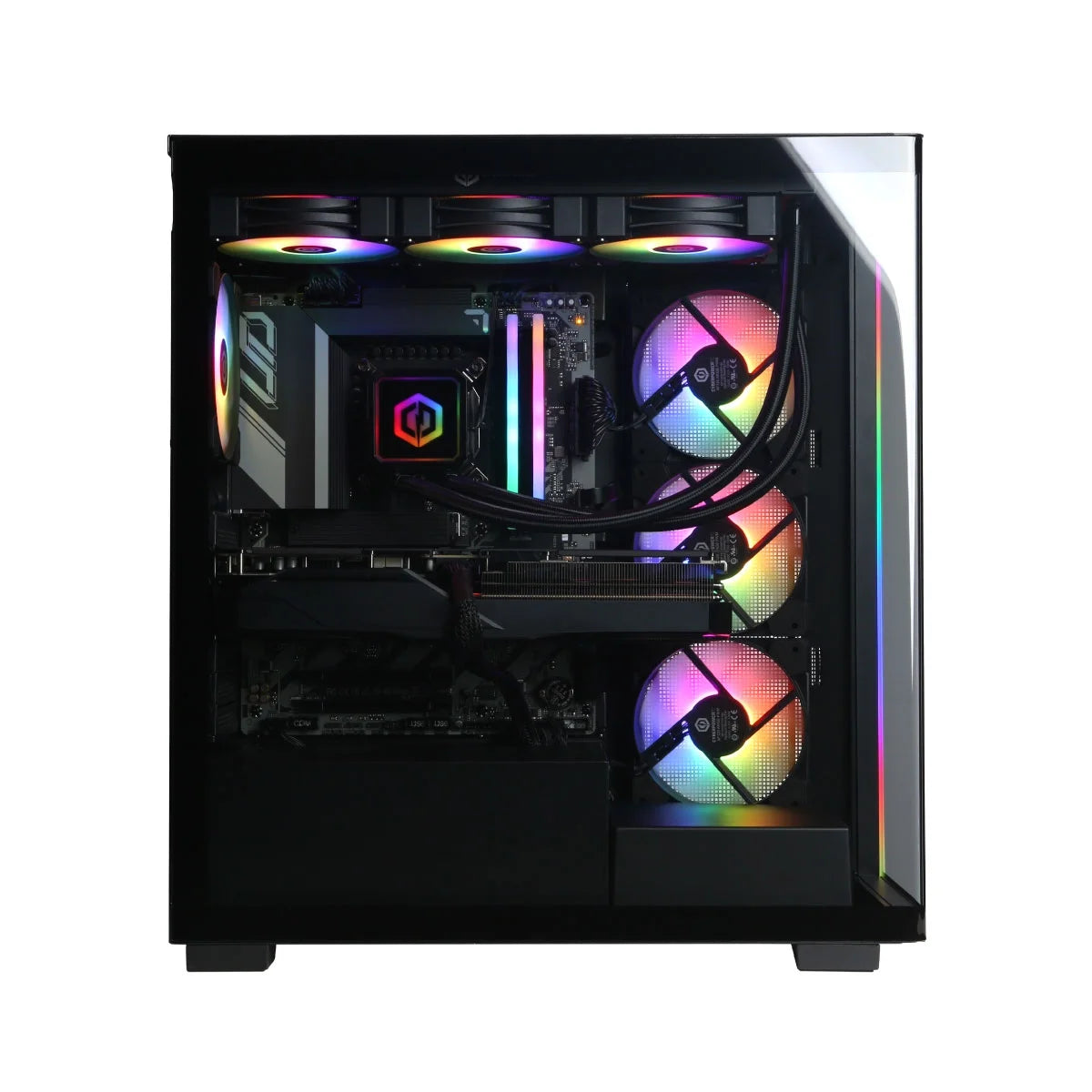 Gamer Supreme Gaming Desktop, Intel Core Ultra 9 285K, NVIDIA Geforce RTX 5080 16GB, 32GB DDR5, 2TB SSD, Black, SLC8000WST