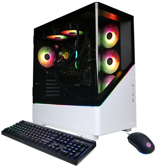 Gamer Supreme Gaming PC, Intel Core I7-14700F, NVIDIA Geforce RTX 5060 8GB, 16GB DDR5, 2TB SSD, SLC10000CPGV21 (Get Battlefield 6 with Purchase - See Instructions)
