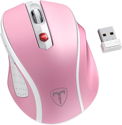 Easterntimes Tech Wireless Computer Mouse D-09 USB CA57BN TUVD-09